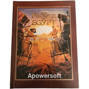 1998 The Prince of Egypt Vintage Hardcover Collector's Edition